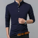 Camisa Polo Azul 